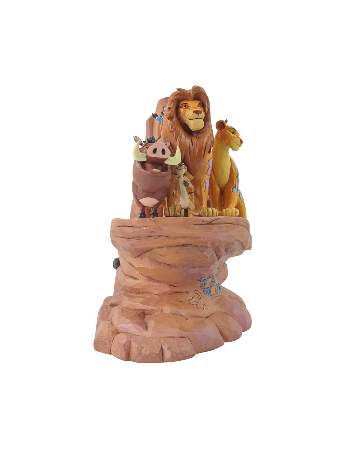 Figurine Le roi lion Carved stone Disney traditions 6014329