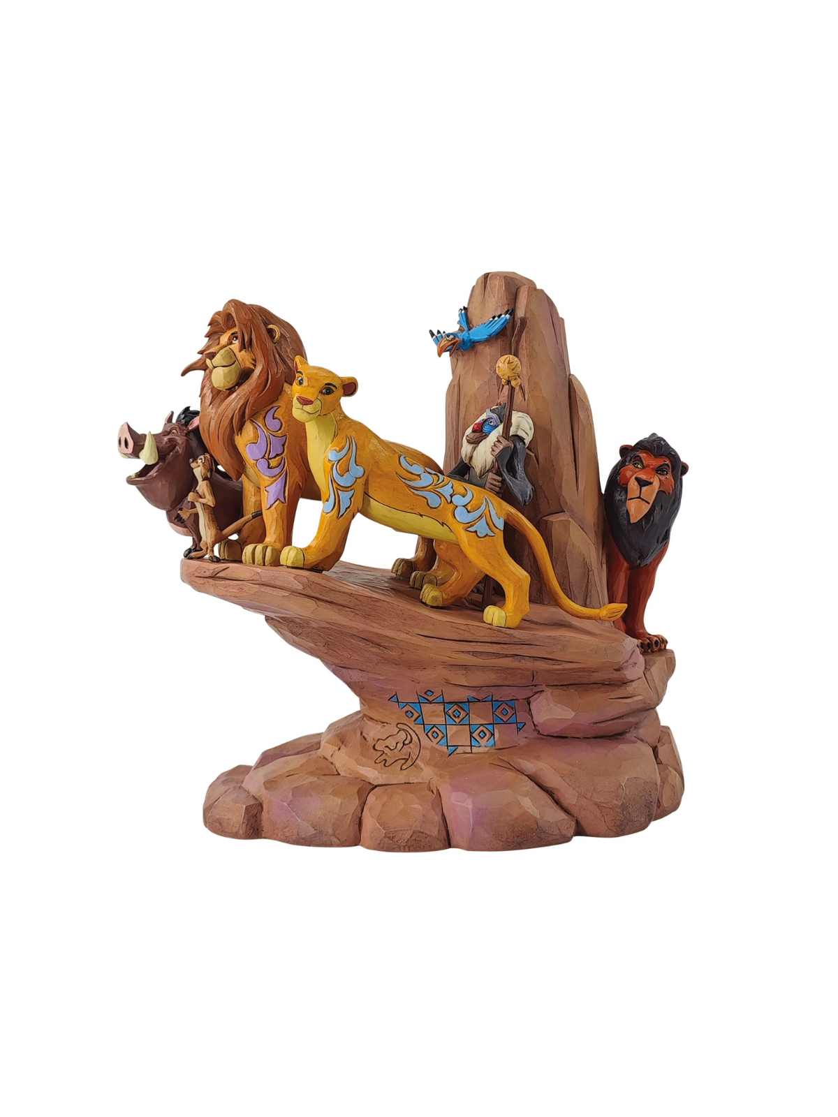 Figurine Le roi lion Carved stone Disney traditions 6014329