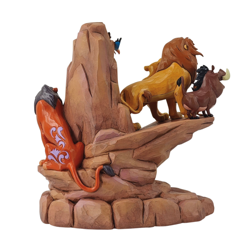Figurine Le roi lion Carved stone Disney traditions 6014329