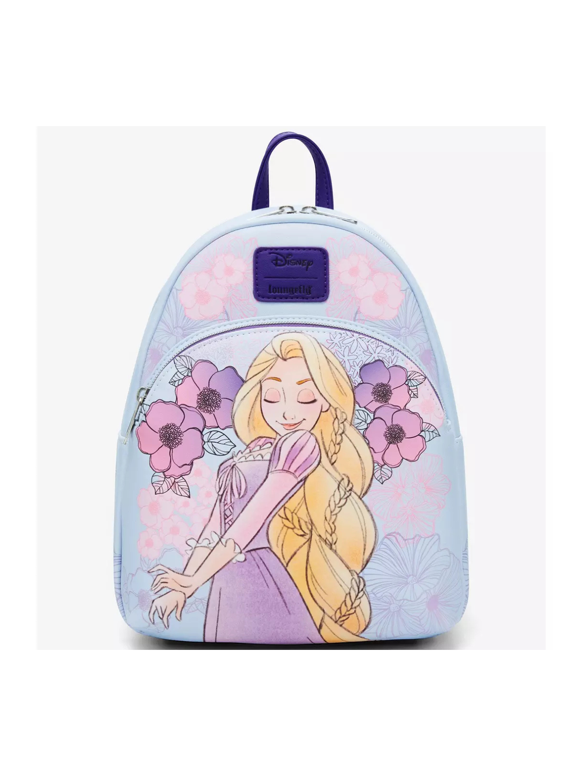 Sac à dos pastel flowers Raiponce LOUNGEFLY