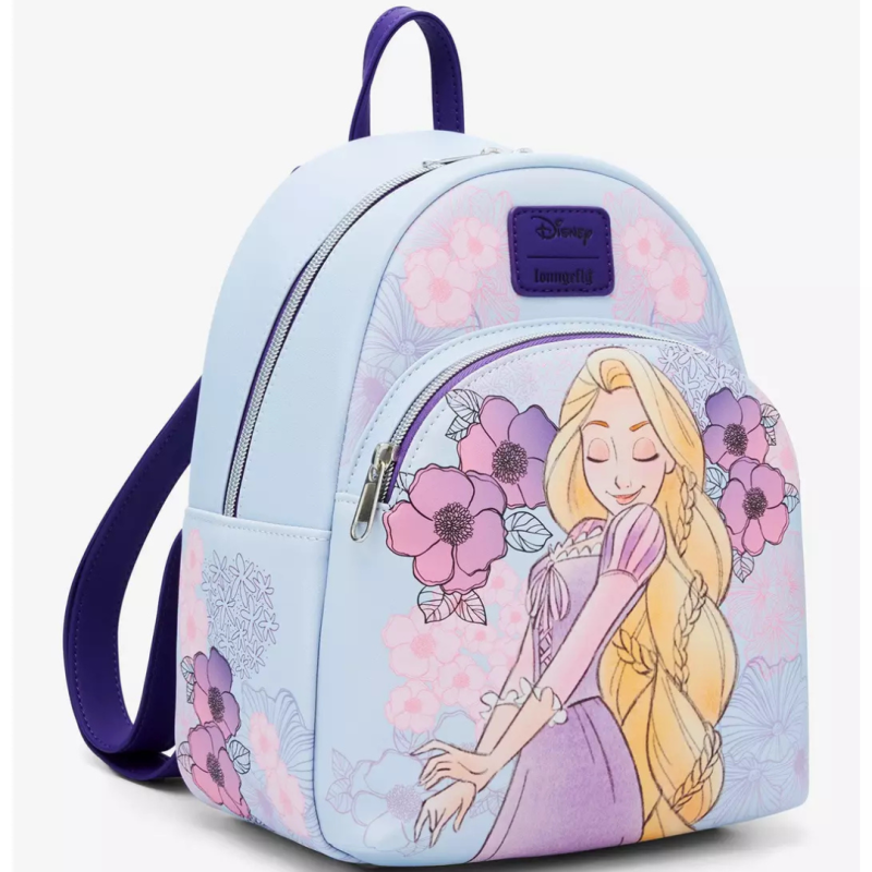 Sac à dos pastel flowers Raiponce LOUNGEFLY