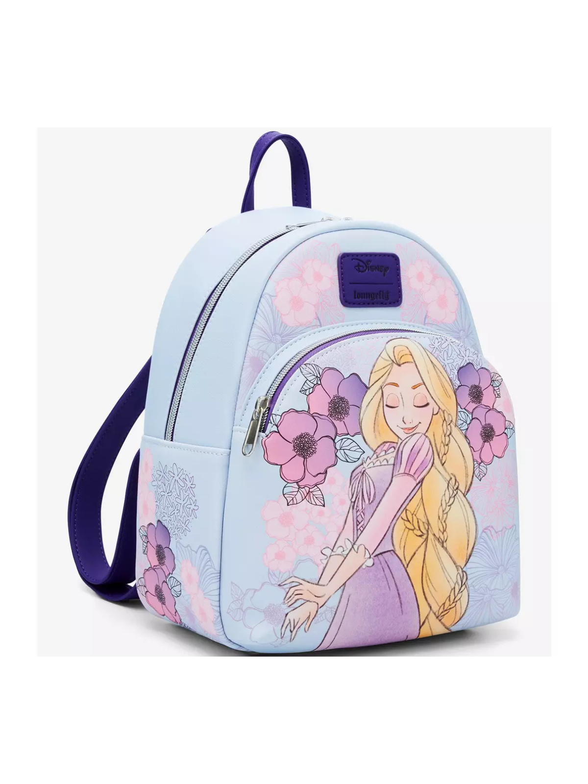 Sac à dos pastel flowers Raiponce LOUNGEFLY