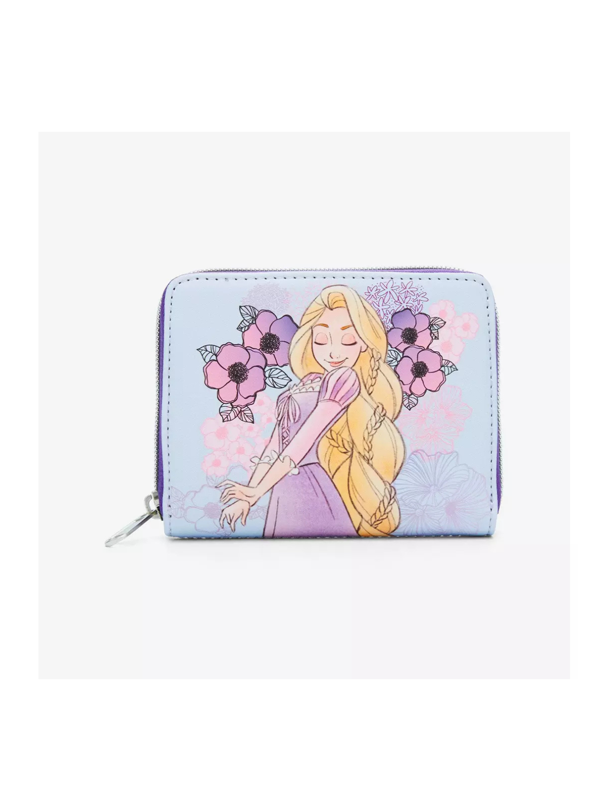 Portefeuille pastel flowers Raiponce LOUNGEFLY