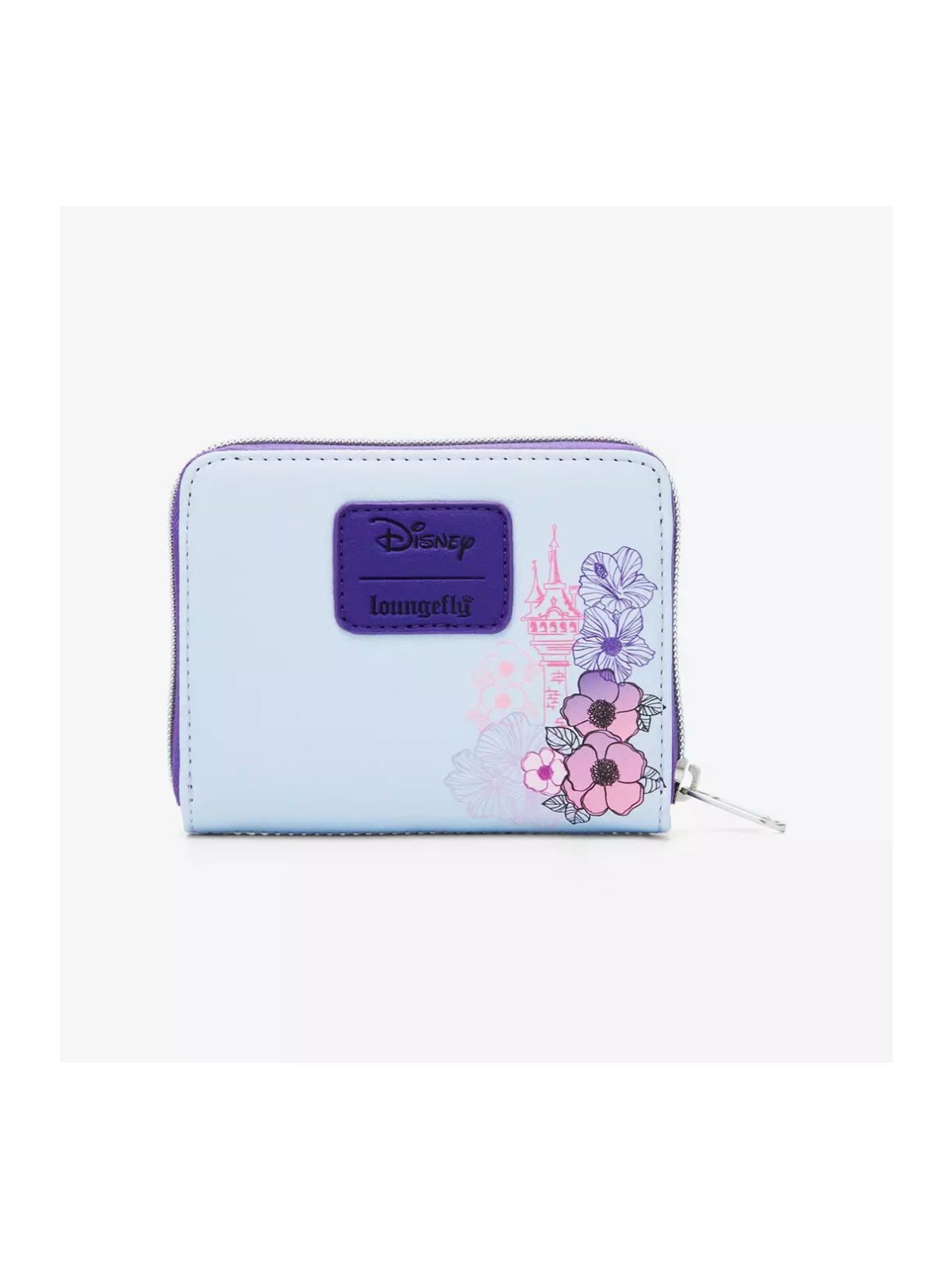 Portefeuille pastel flowers Raiponce LOUNGEFLY