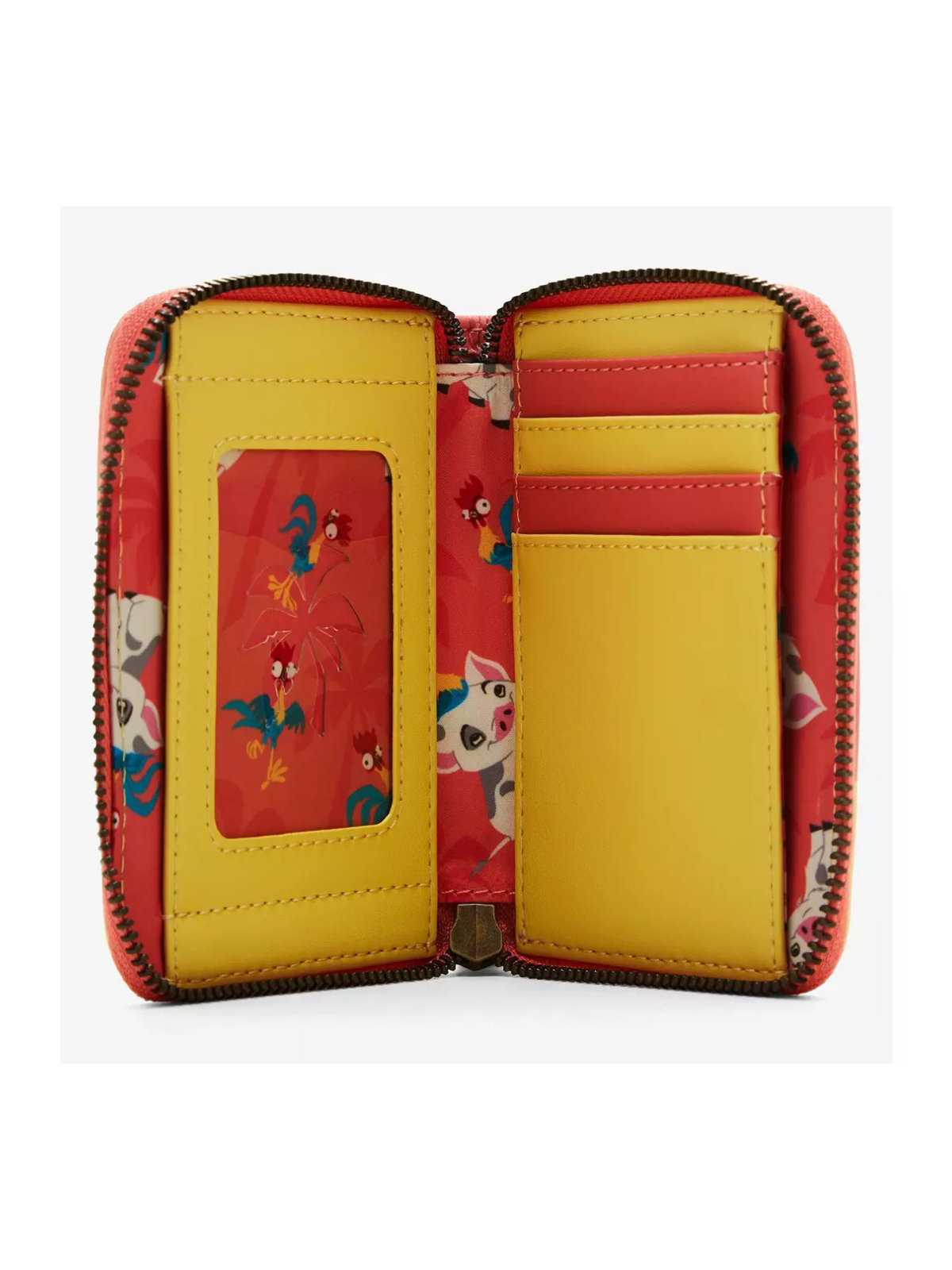 Portefeuille Pua & HeiHei sunset Vaiana LOUNGEFLY
