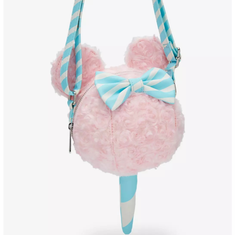 Sac à bandoulière Cotton candy Minnie Mouse LOUNGEFLY