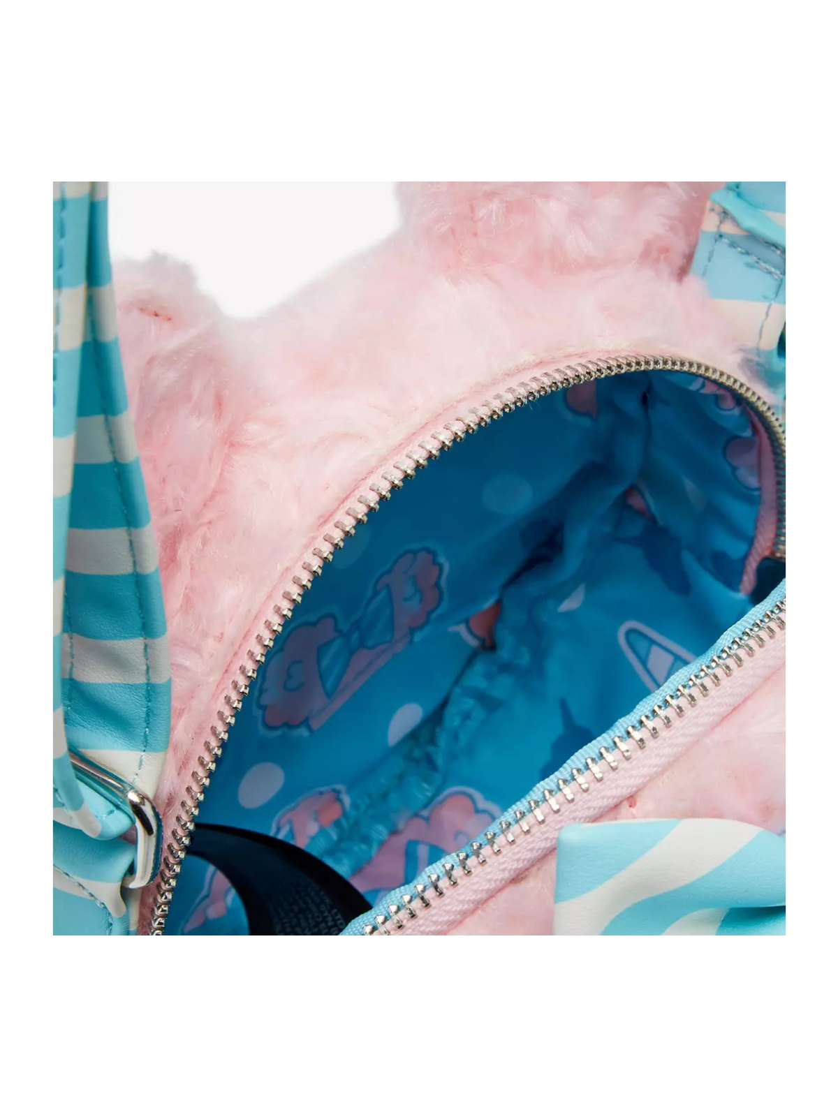 Sac à bandoulière Cotton candy Minnie Mouse LOUNGEFLY