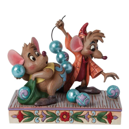 Figurine Gus et Jaq Cendrillon Disney traditions 6015020