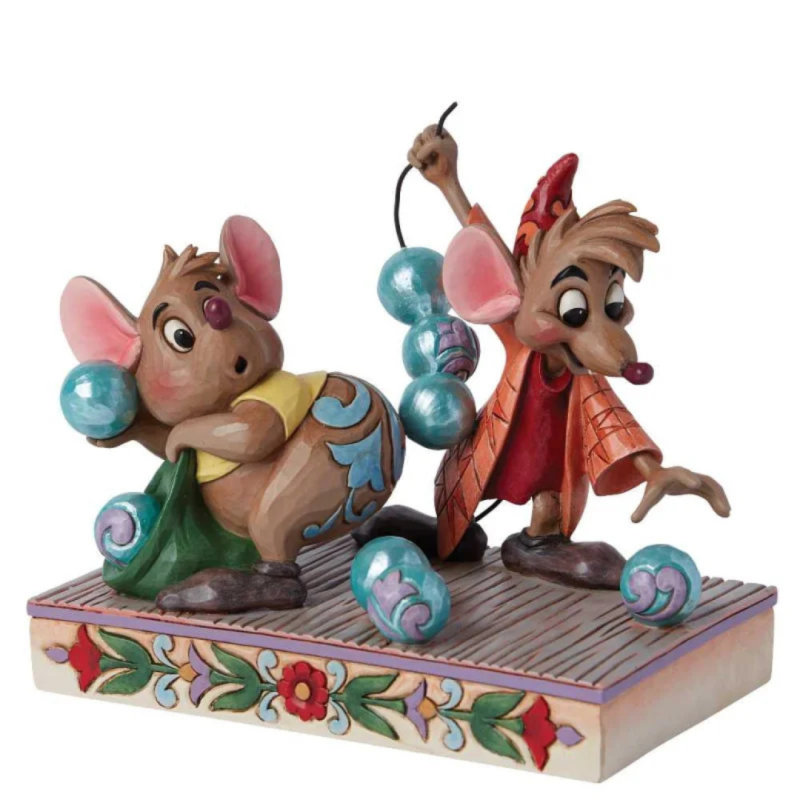 Figurine Gus et Jaq Cendrillon Disney traditions 6015020
