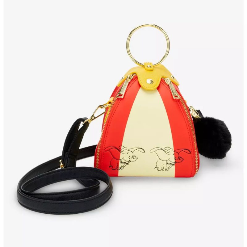 Sac à bandoulière Circus tent figural Dumbo LOUNGEFLY