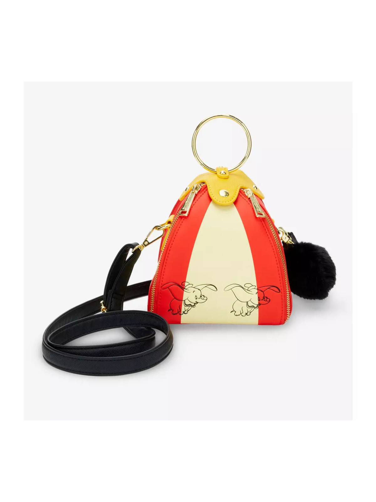 Sac à bandoulière Circus tent figural Dumbo LOUNGEFLY