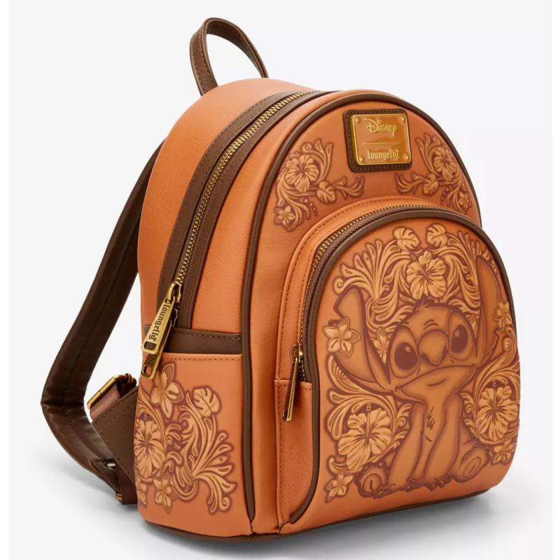 Sac à dos tonal stitch carving Lilo & Stitch LOUNGEFLY