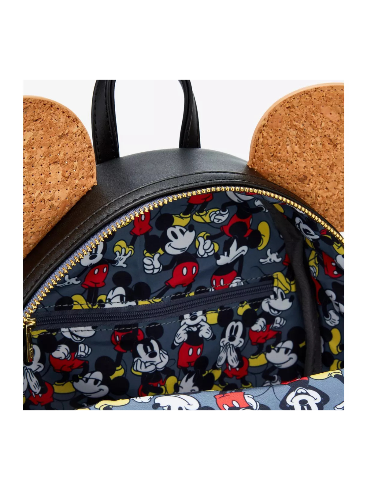 Sac à dos Cork ears pin Mickey Mouse LOUNGEFLY