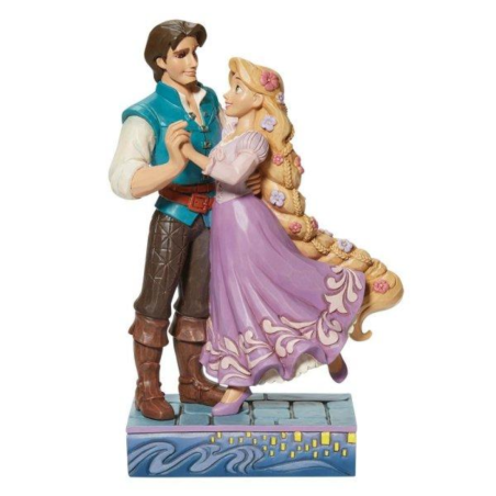 Figurine Raiponce & Flynn love Disney traditions 6013071