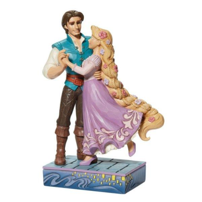 Figurine Raiponce & Flynn love Disney traditions 6013071