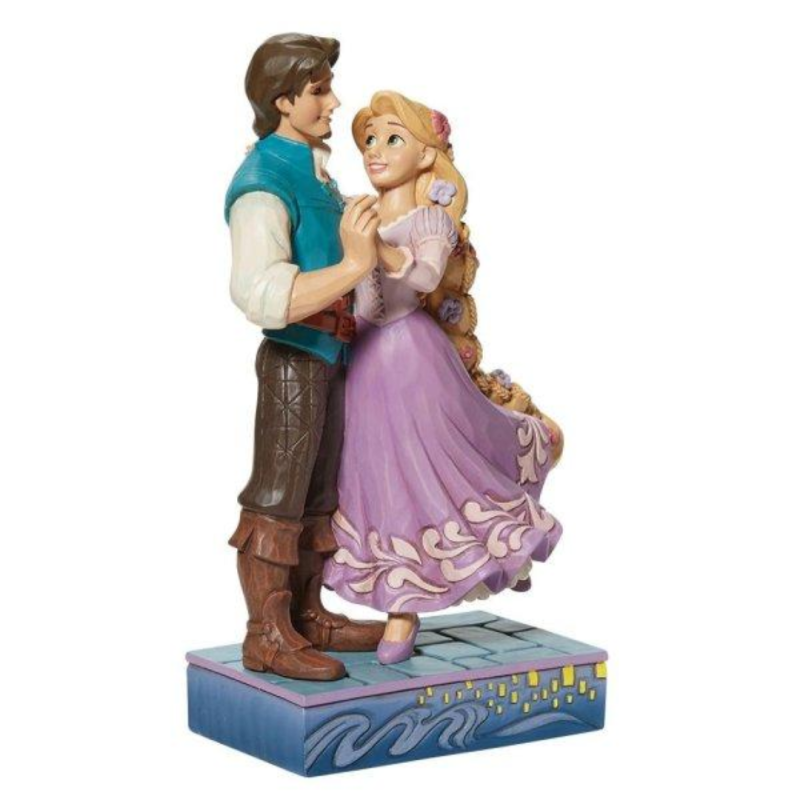 Figurine Raiponce & Flynn love Disney traditions 6013071