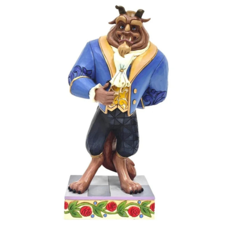 Figurine La bête en costume Disney traditions 6016339