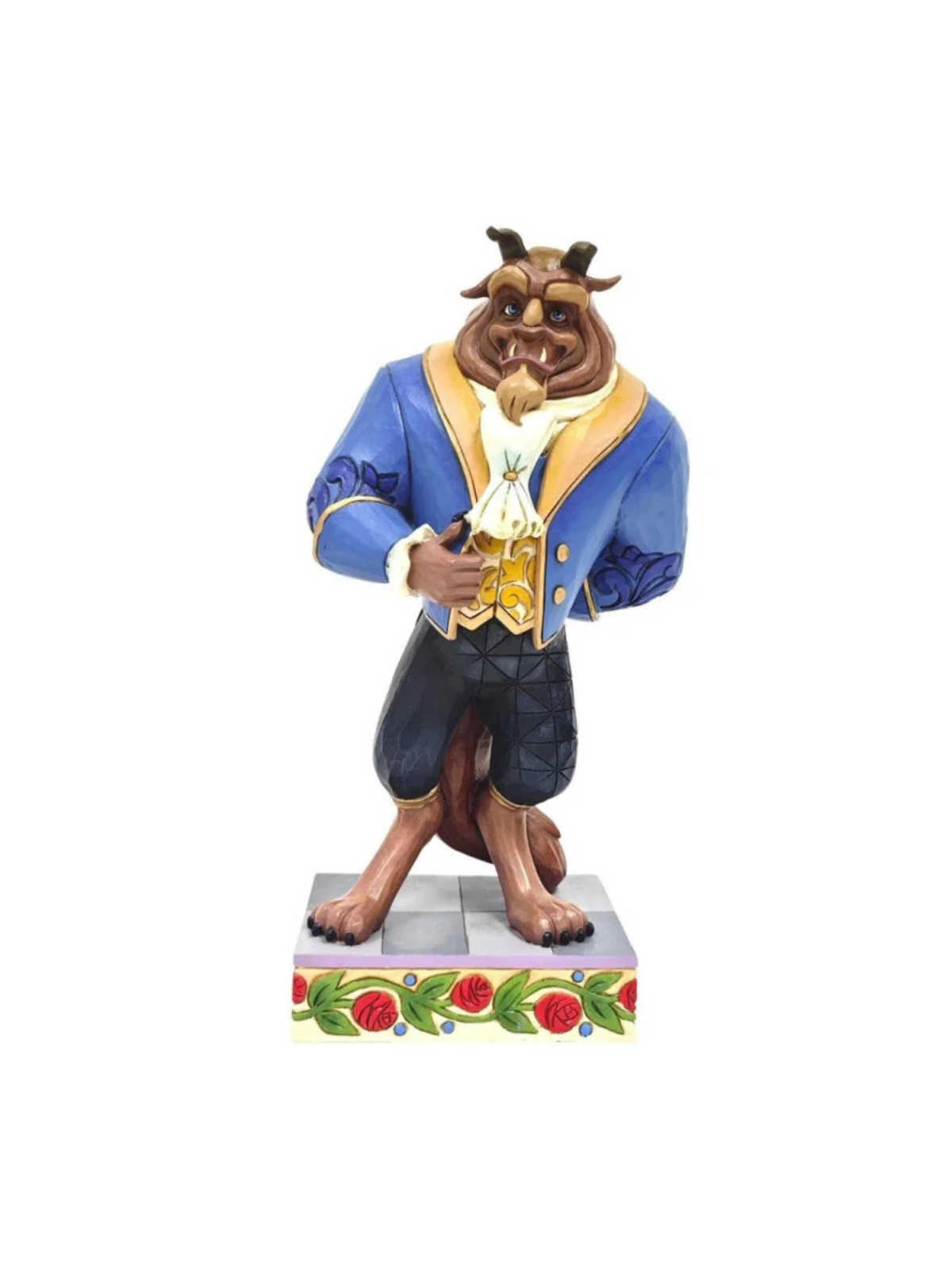 Figurine La bête en costume Disney traditions 6016339