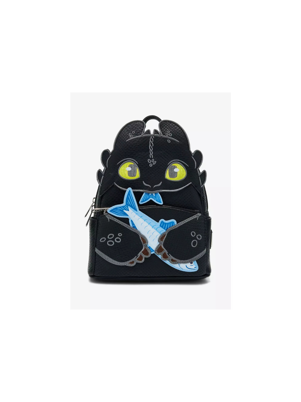 Sac à dos Toothless & fish figural Dragons LOUNGEFLY