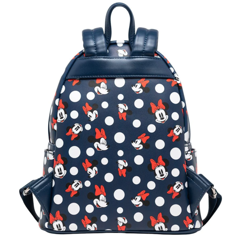 Sac à dos Minnie Mouse Polka dot navy LOUNGEFLY