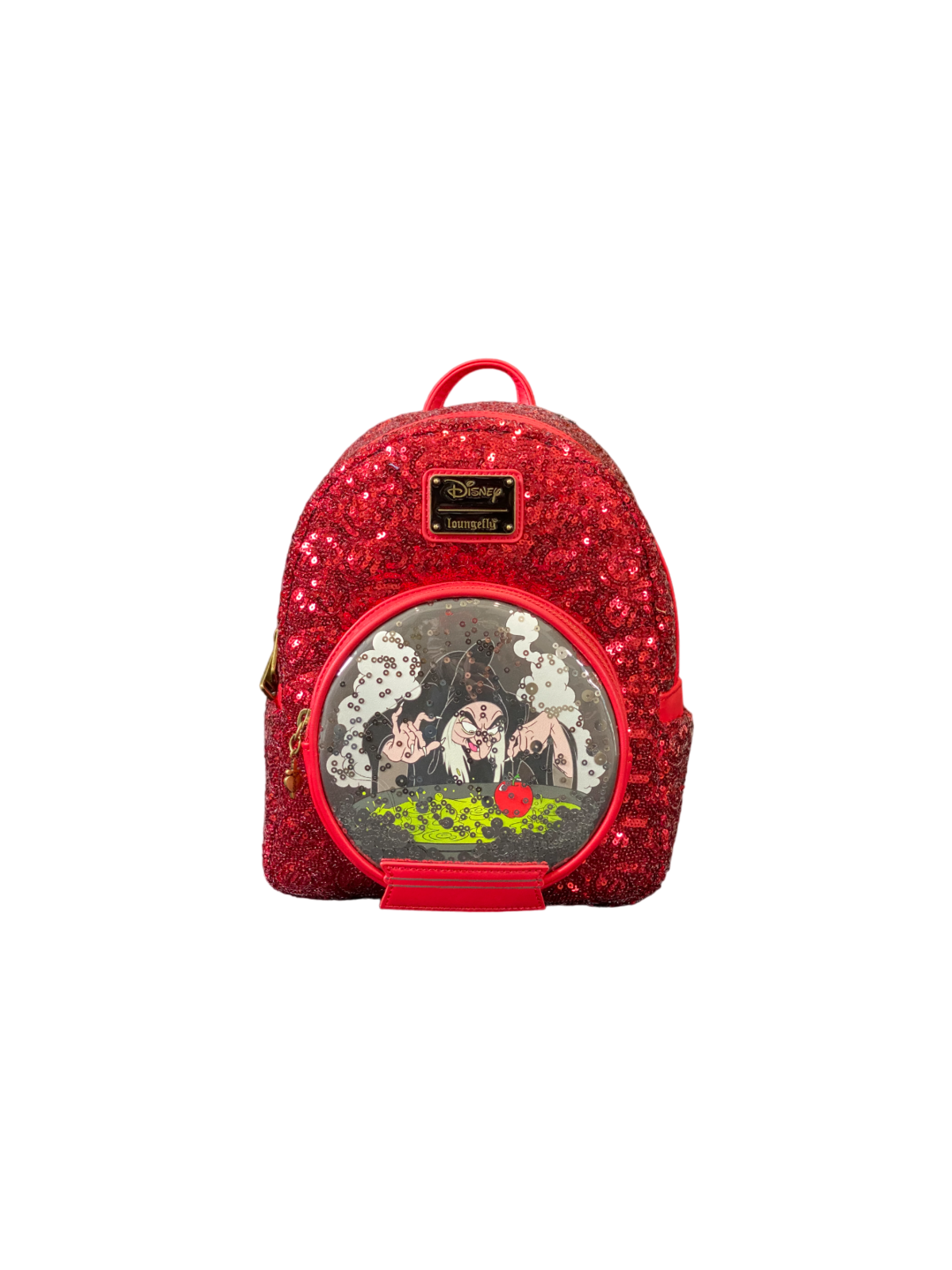 Sac à dos Disney villains Evil Queen snowglobe Blanche-neige LOUNGEFLY