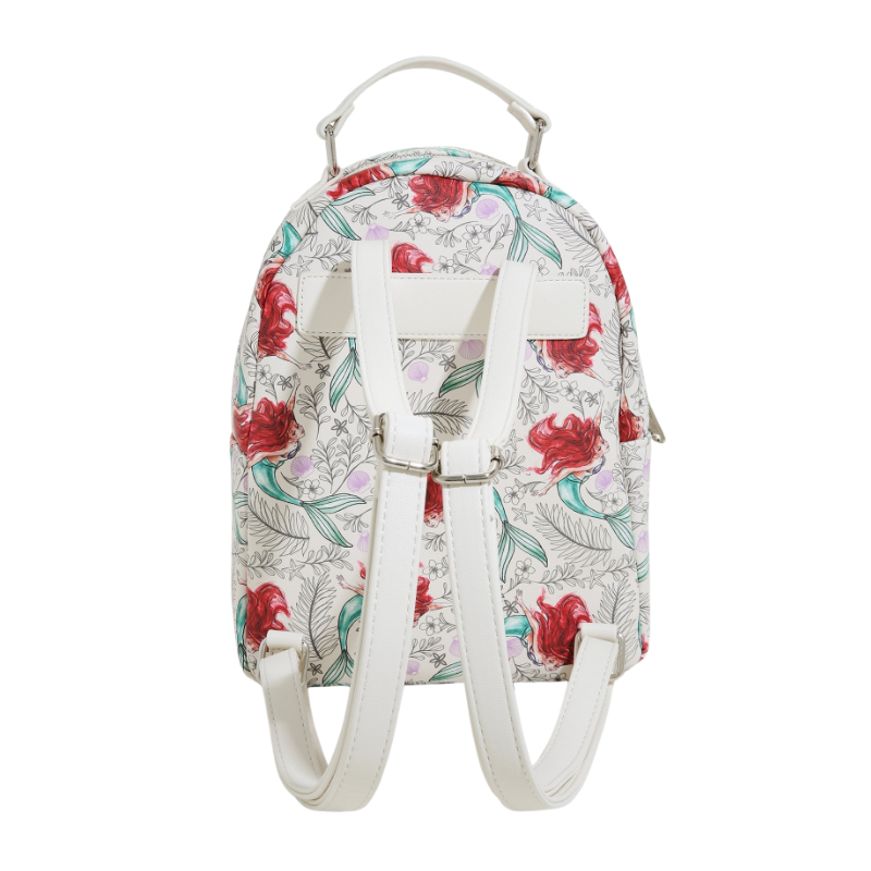 Sac à dos Ariel Sketch Print La petite sirène LOUNGEFLY