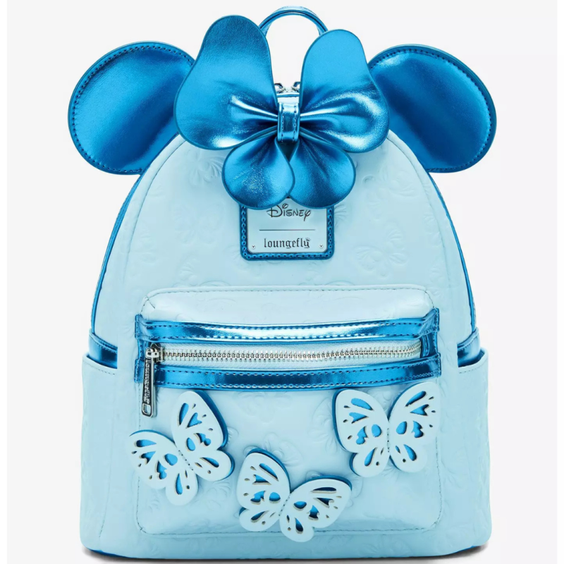 Sac à dos Blue butterfly Minnie Mouse LOUNGEFLY