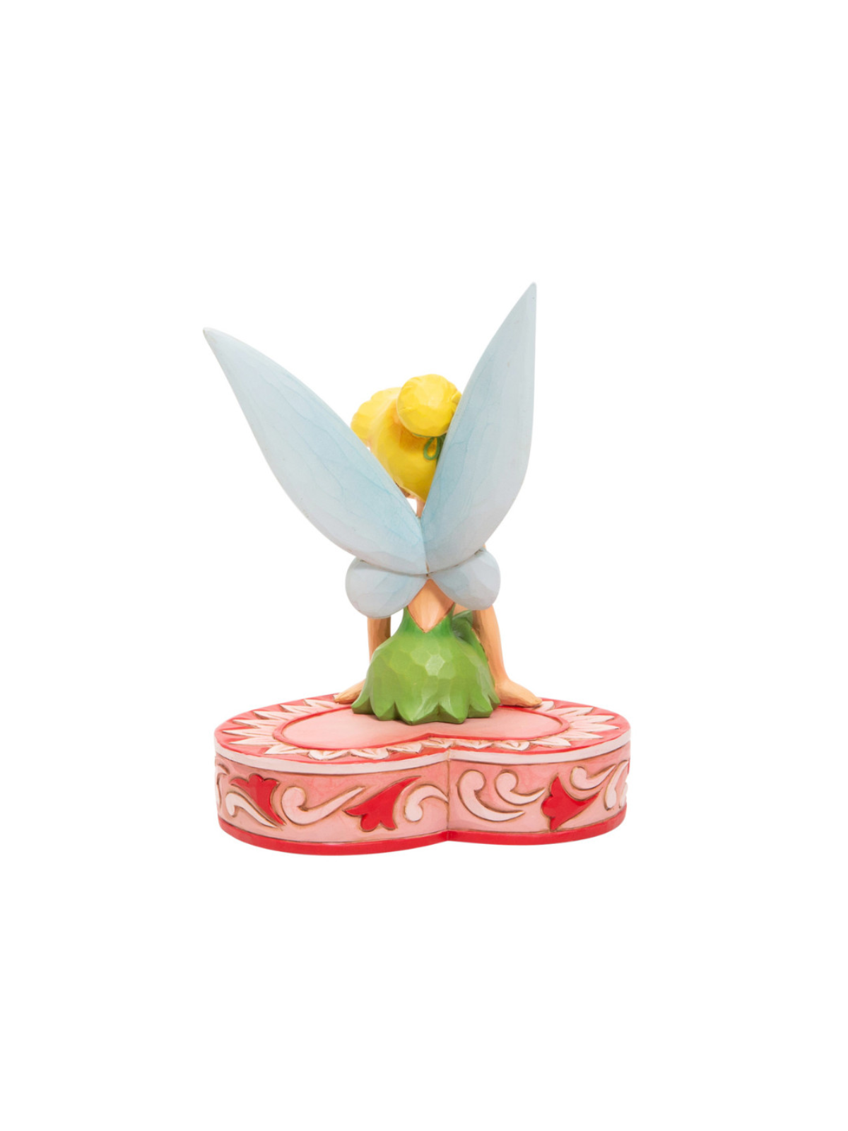 Figurine Fée clochette assise sur coeur Disney traditions 6005966
