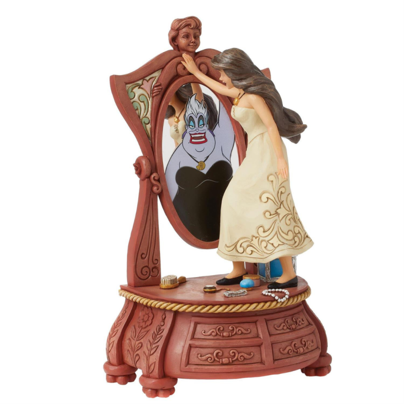 Figurine Scène de vanité de Vanessa avec Ursula La petite sirène Disney traditions 6016343