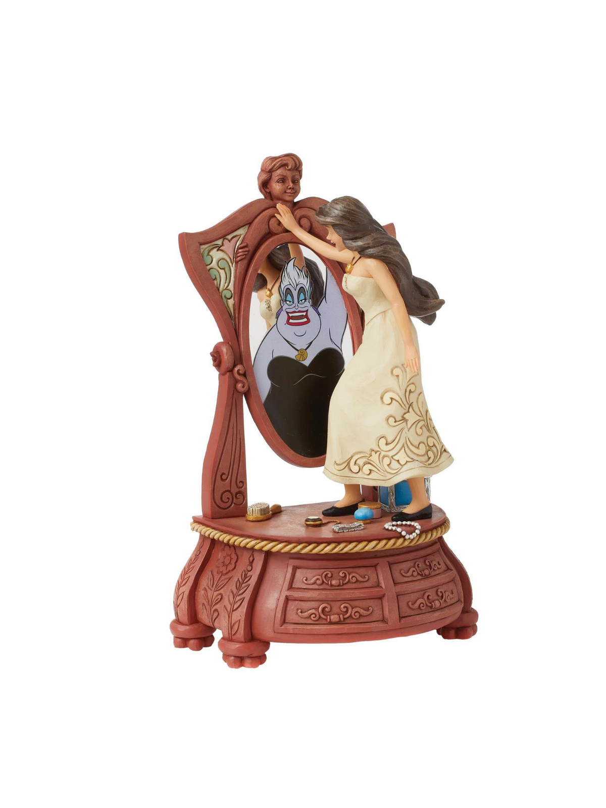 Figurine Scène de vanité de Vanessa avec Ursula La petite sirène Disney traditions 6016343