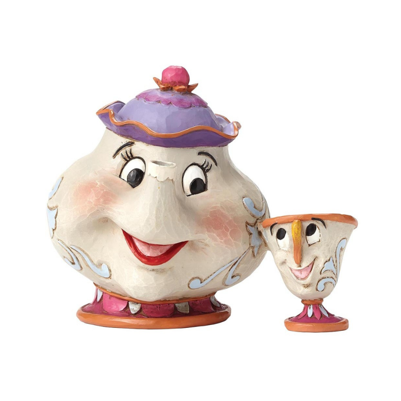 Figurine Madame Samovar et Zip Disney traditions 4049622