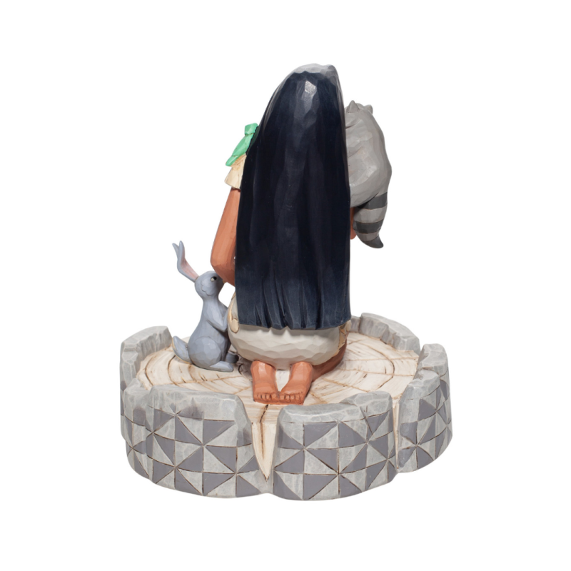 Figurine Pocahontas white woodland Disney traditions 6007062
