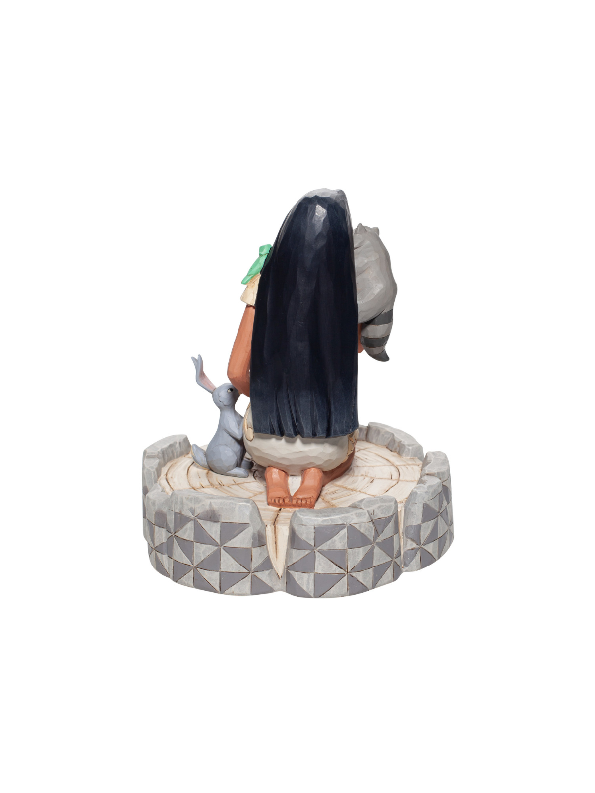Figurine Pocahontas white woodland Disney traditions 6007062