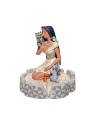 Figurine Pocahontas white woodland Disney traditions 6007062