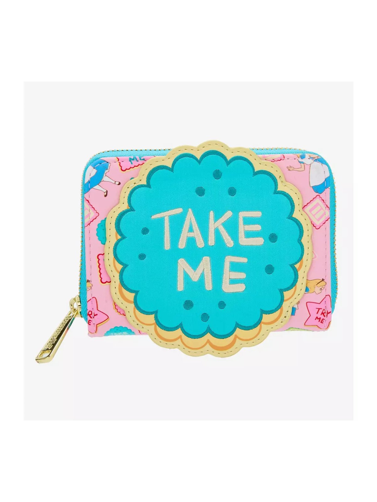 Portefeuille Take me cookie Alice au pays des merveilles LOUNGEFLY