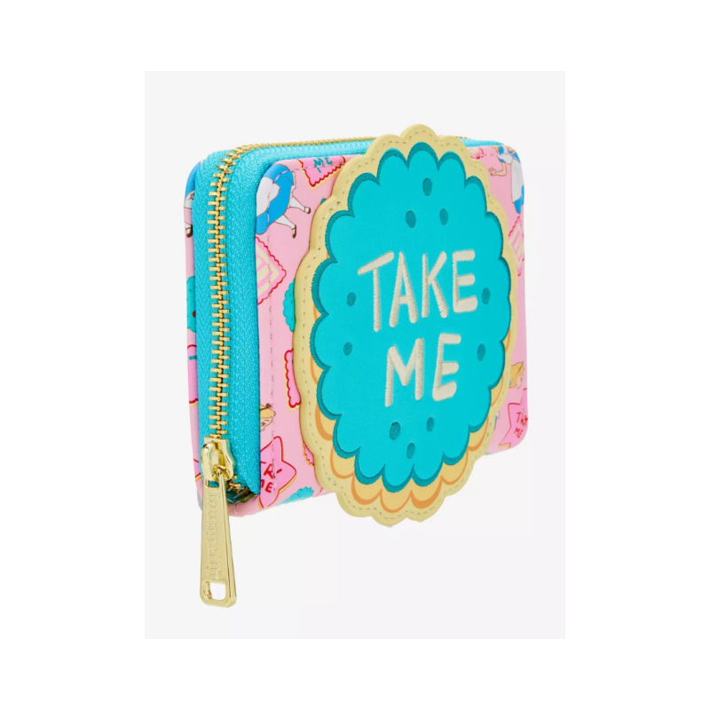 Portefeuille Take me cookie Alice au pays des merveilles LOUNGEFLY