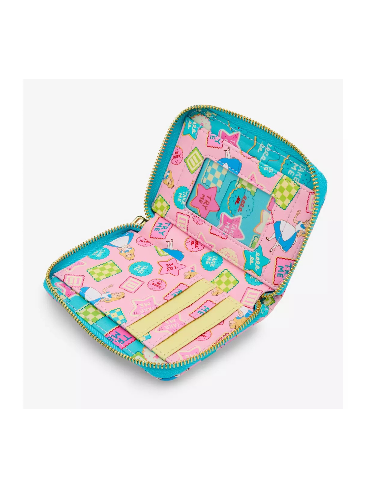 Portefeuille Take me cookie Alice au pays des merveilles LOUNGEFLY