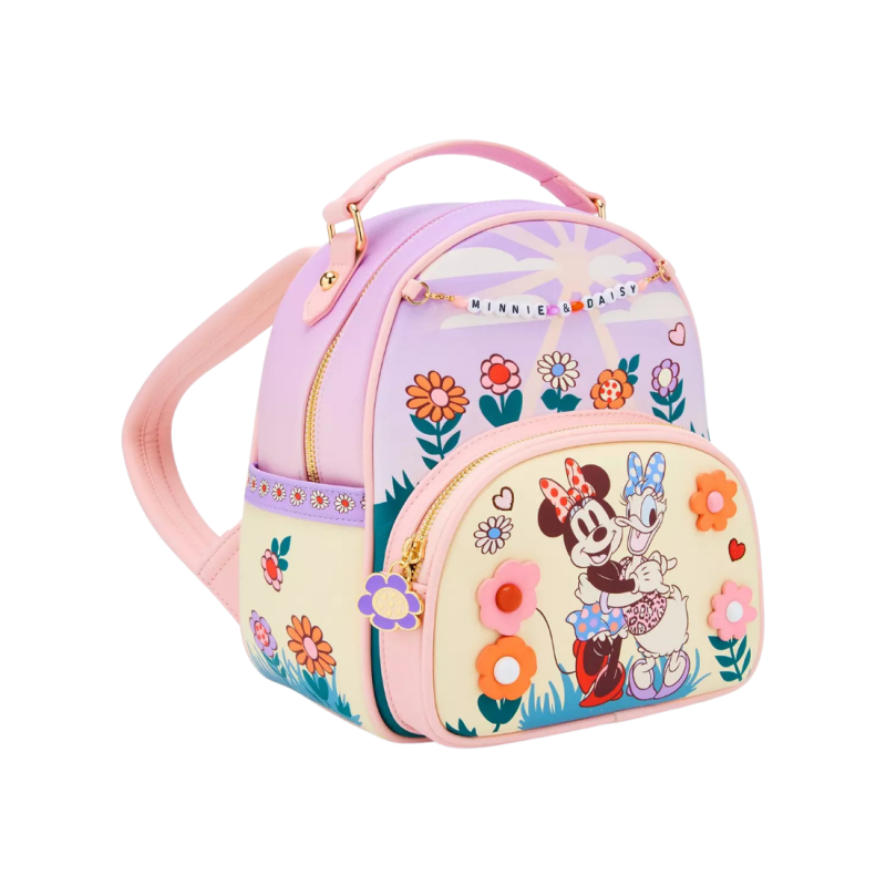 Sac à dos friendship bracelet Minnie and Daisy LOUNGEFLY