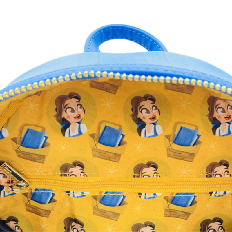Sac à dos Belle flower puffs La belle & la bête LOUNGEFLY