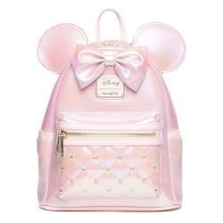 Sac à dos rose irridescent Minnie Mouse LOUNGEFLY