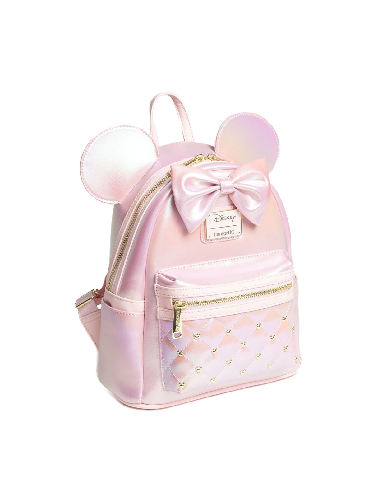 Sac à dos rose irridescent Minnie Mouse LOUNGEFLY