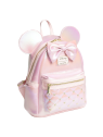 Sac à dos rose irridescent Minnie Mouse LOUNGEFLY