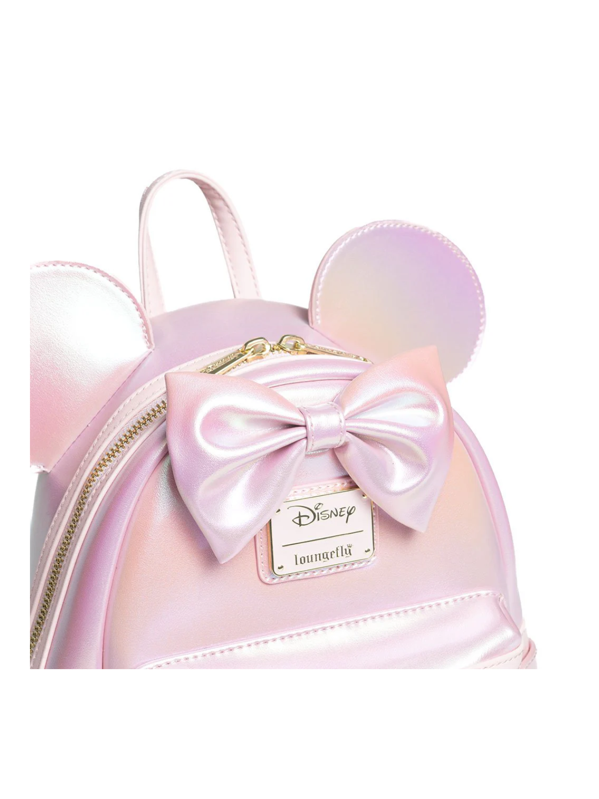 Sac à dos rose irridescent Minnie Mouse LOUNGEFLY