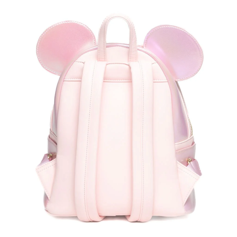 Sac à dos rose irridescent Minnie Mouse LOUNGEFLY