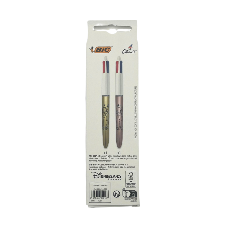 Stylo Bic Le Roi Lion Nala et Simba Disney