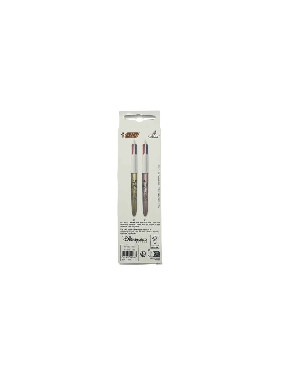 Stylo Bic Le Roi Lion Nala et Simba Disney