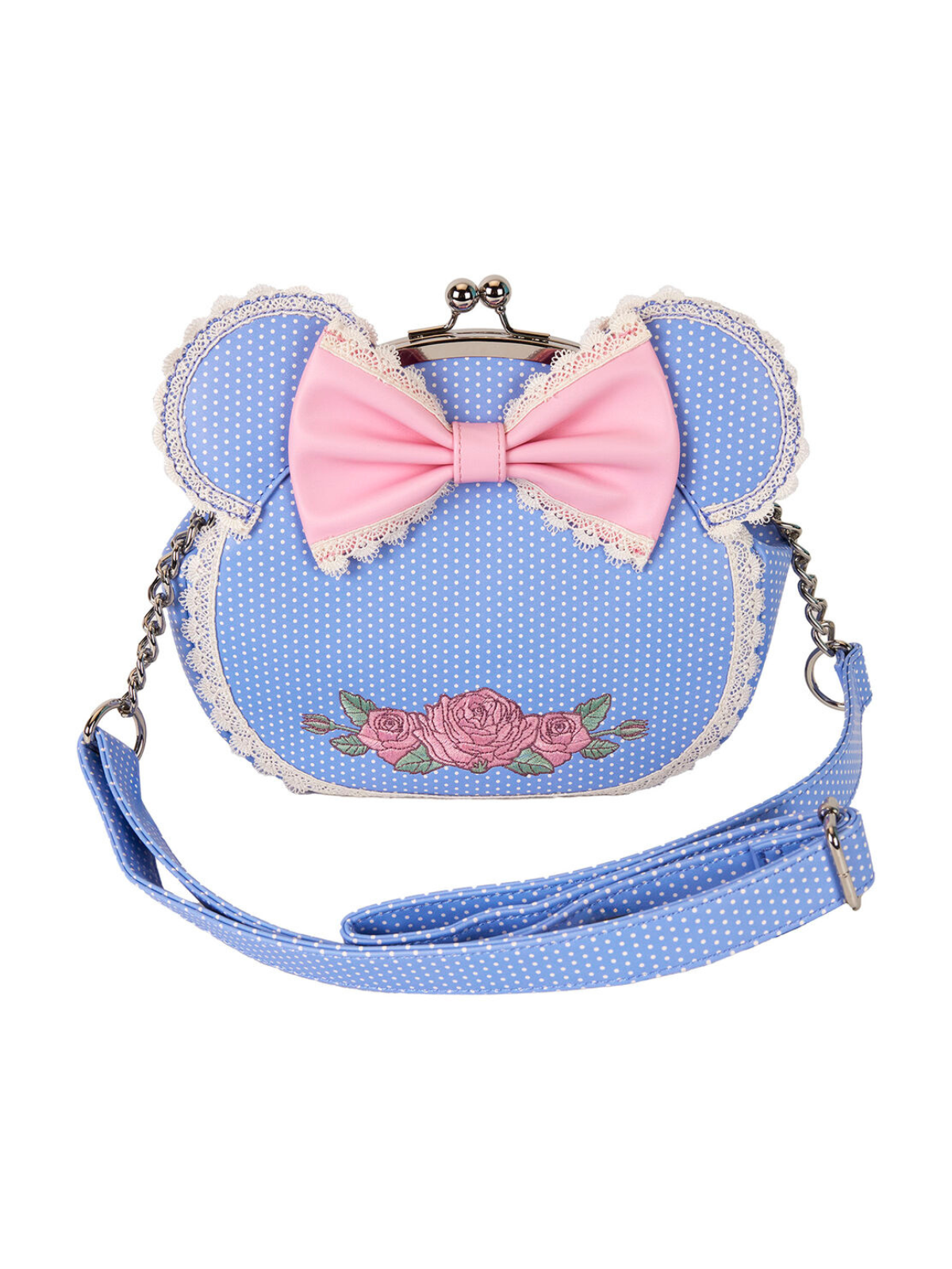 Sac à bandoulière floral Minnie Mouse LOUNGEFLY