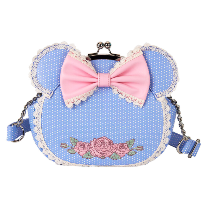 Sac à bandoulière floral Minnie Mouse LOUNGEFLY