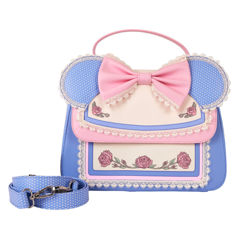 Sac à bandoulière floral Minnie Mouse LOUNGEFLY