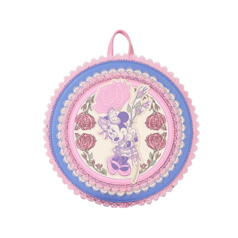 Sac à dos Minnie Mouse Floral and Lace LOUNGEFLY